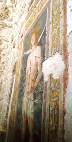 affresco san sebastiano